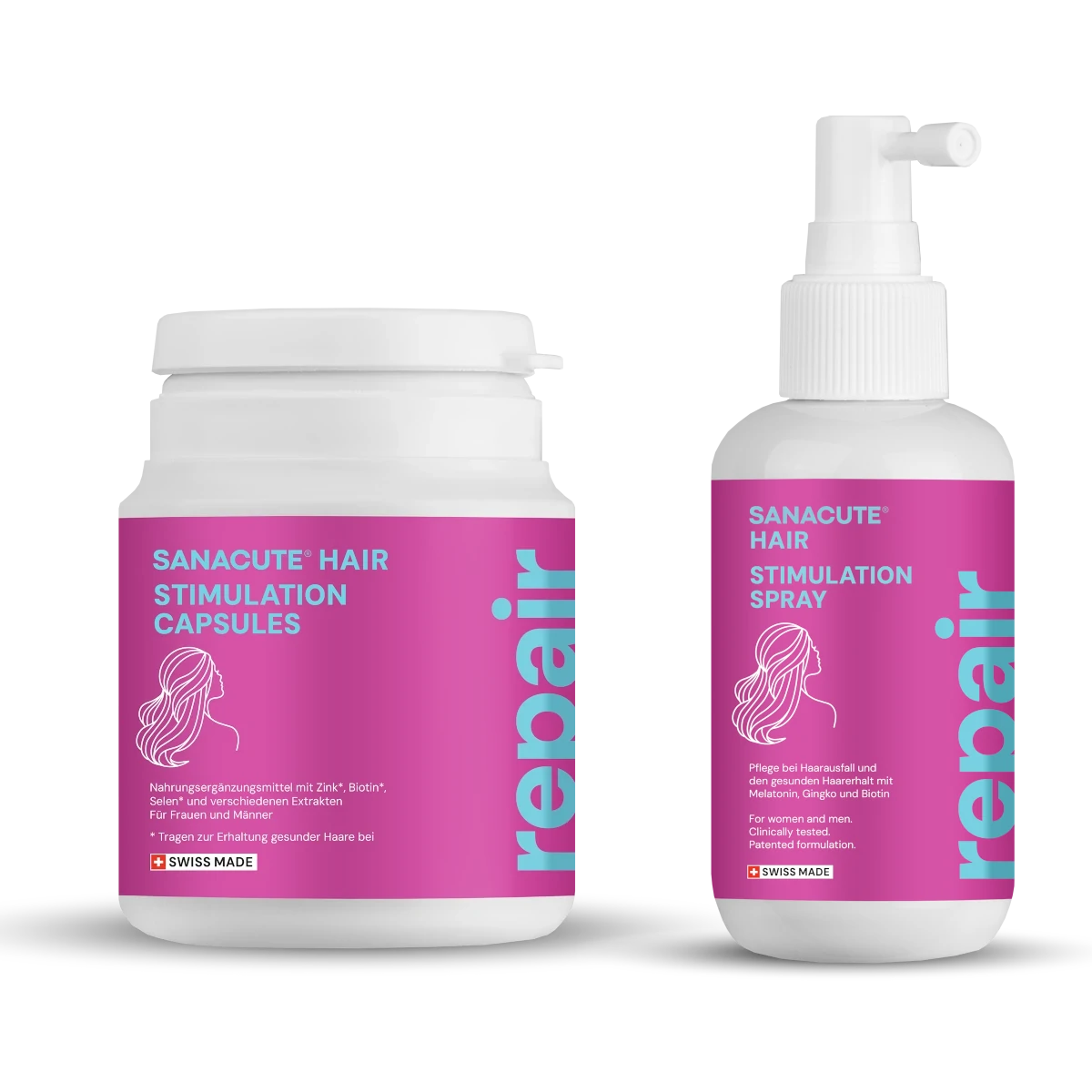 1er Bundle: SANACUTE STIMULATION SPRAY & CAPSULES